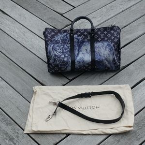 Louis Vuitton Monogram Keepall 55 x Chapman